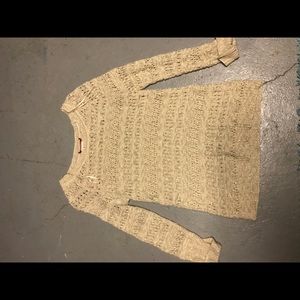 Gold knit Sweater